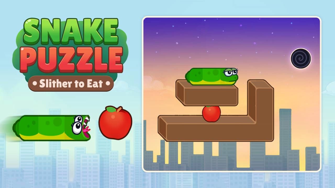 Snake Puzzle: Slither to Eat!