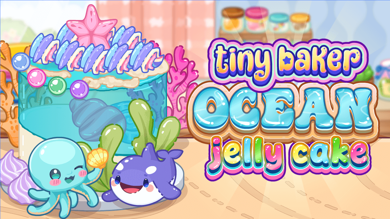 Tiny Baker Ocean Jelly Cake